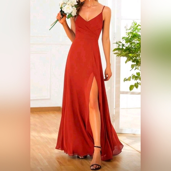 chinese dress ladies Ophelia Chiffon Maxi Dress main image 1